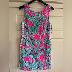 Lilly Pulitzer Mila "Lobster In
Love" Raz Berry Shift Dress size 8